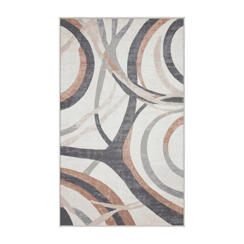 Tapis blanc soyeux et moelleux