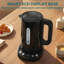 HOMCOM 1.7L Electric Tea Kettle-124606930