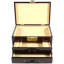 Rosewood Oriental Two Drawer Jewelry Box-2069491610
