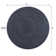 Zara Braided Coastal Cottage Round Jute Navy Rug