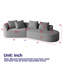 Canapé modulaire surdimensionné et rembourré Modern-320717500