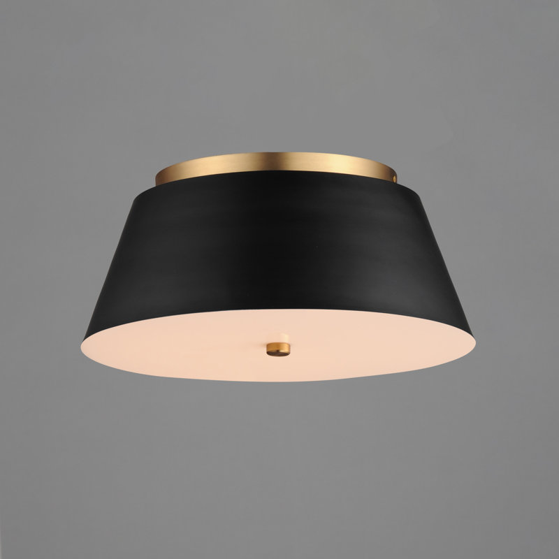 Miles-Flush Mount, 30 W, 7.25" H x 16" W x 16" D