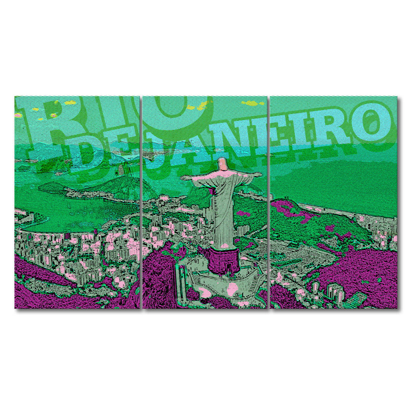 3 Piece Wrapped Canvas Print