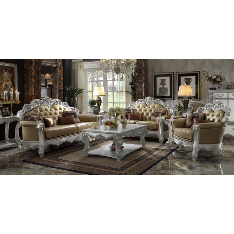 Fauteuil capitonné de 48 po de largeur Haslet, Os