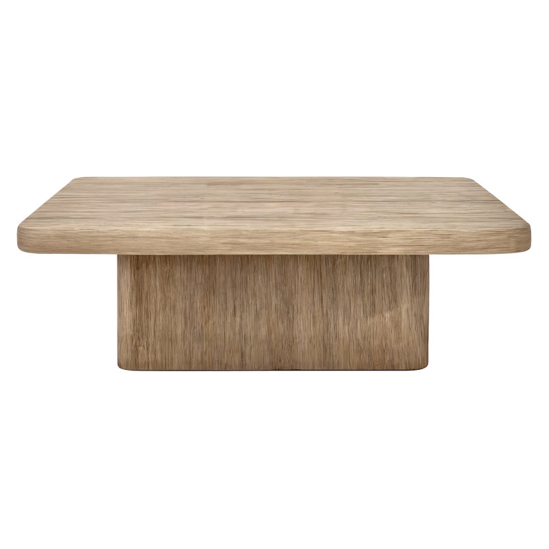 Audrey Solid Wood Coffee Table, Oak