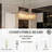Kethe 7 - Light 31"W Dimmable Rectangle Chandelier