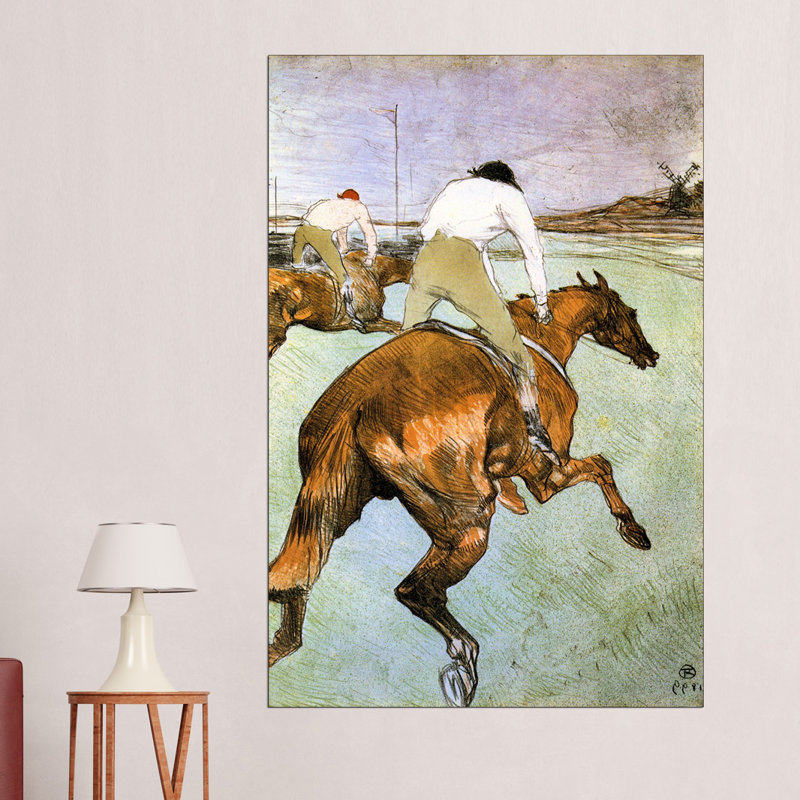 Henri De Toulouse-Lautrec - Wrapped Canvas Painting, 135cm H x 90cm W x 1.8cm D