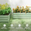 Outsunny 216L Raised Garden Bed, Light Grey-532608658