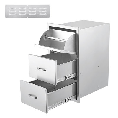 17x21x30inch Stainless Steel Outdoor Kitchen Drawers
