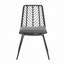 DEJA CHAIR, 2PCS avec 2 coussins, gris