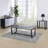Wilodyne Mazie End Table w/Pattern Mirror