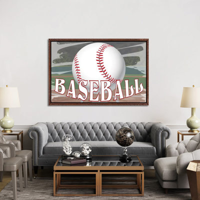 Baseball Field by Kimberly Allen - Gallery-Wrapped Canvas Giclée on Canvas