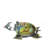 Murano Glass Calcedonia Turtle