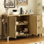 Buffet en U avec 3 tiroirs et pied central supplémentaire, crochets de meuble de rangement modernes à motif ondulé pour le salon, offrant un support de stabilité et de rangement flexible pour l'entrée.