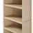 Sitarski 76" H x 30" W Curved Arch 5-Shelf Bookcase-897691637