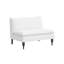 Red from Scalamandre Crafted by Cloth & Company Concord Settee in Solids-89128638