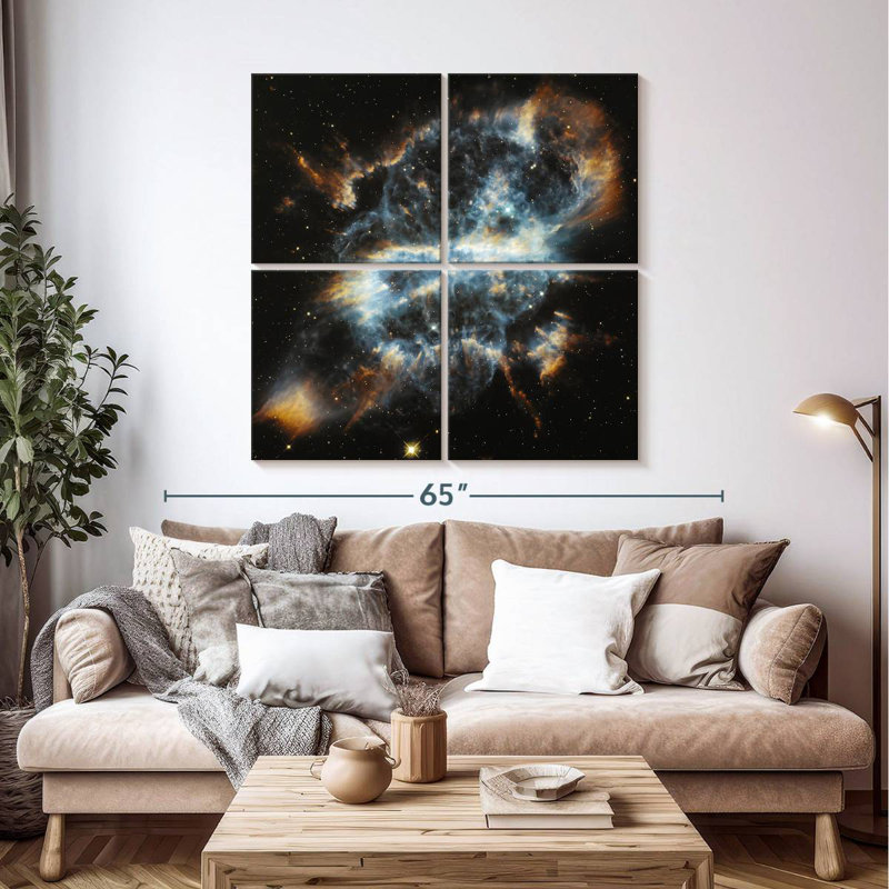 Spiral Planetary Nebula, 45" H x 45" W