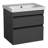 39.6'' Single Bathroom Vanity with Ceramic Top with Mirror