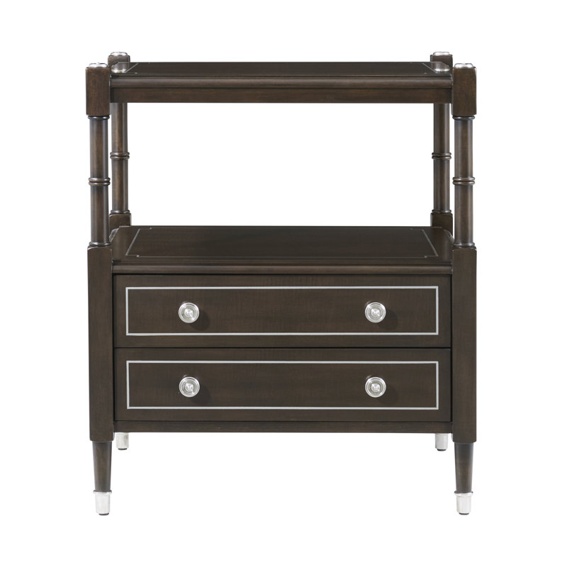 Table de chevet en bois massif l 24 po Spencer London, Chelsea