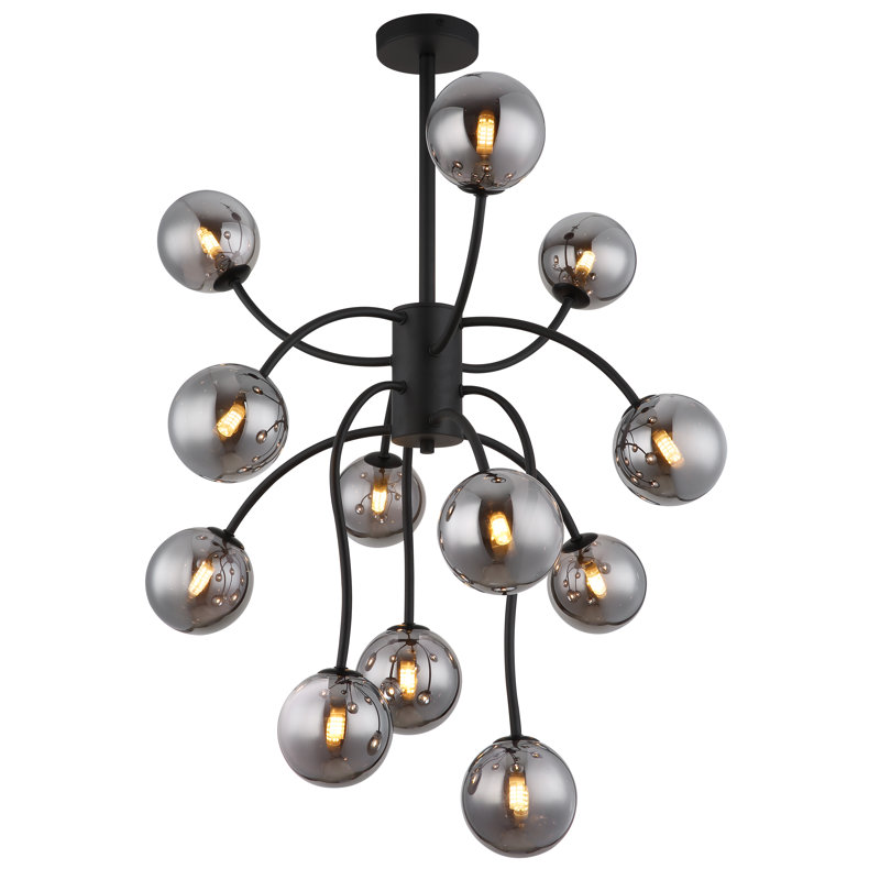 Ligonier Flush Mount, Matt black