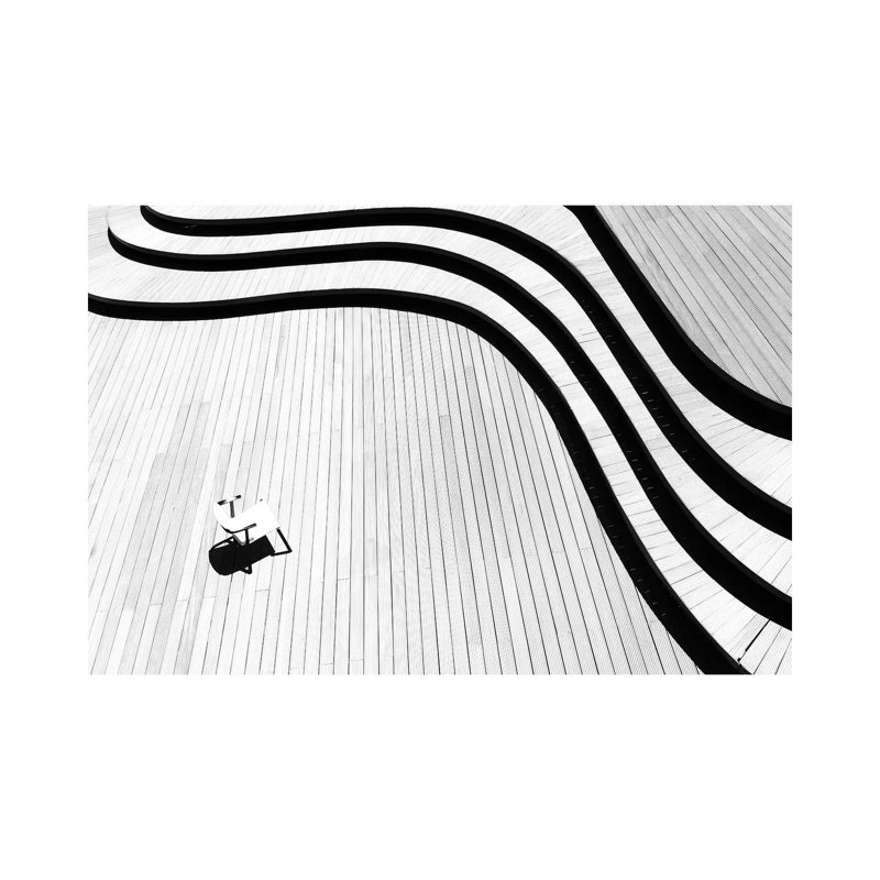 The Chair by Bingo Z - Wrapped Canvas Print, 20.32 cm H x 30.48 cm W
