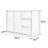 Simple modern sideboard cabinet
