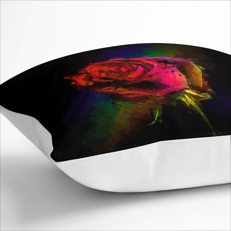 Square Cushion, White, 40cm H x 40cm W x 15cm D