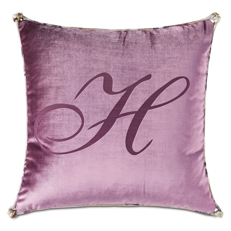 Valentina Square Pillow Cover & Insert, Yes
