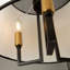 Plafonnier semi-encastré 3 lumières l 15,7 po