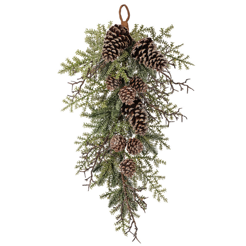 Ornement 28 po Pinecone Evergreen