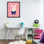 "Lapin avec ruban sur toile flottante" par Jessica Beck-1965810937-1978593955