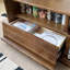 Table basse simple en bois massif simple