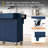 Kitchen Island with Drop Leaf-1718012919