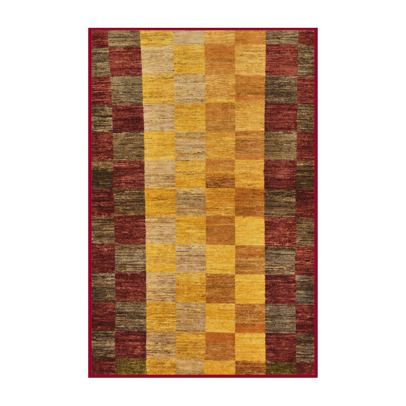 Tapis abstrait moderne 66, Rectangle 8 pi x 12 pi