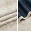 Beige 132 x 229 cm Floral Blackout Curtains Jacquard Flower Curtains for Bedroom 2 Panel
