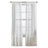 Botanical Embroidery Sheer Curtain Panel Pair White-2085522726-2085570619