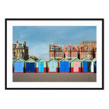 Brighton Beach Huts - Picture Frame Photograph on Paper 