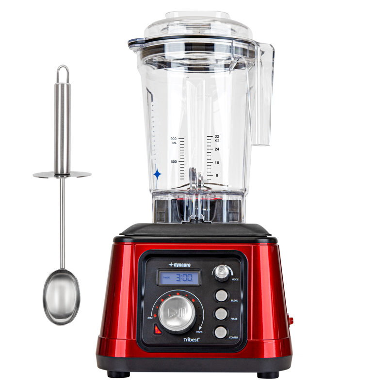 Tribest Dynapro® 100 Speed 64oz. Countertop Blender, Red