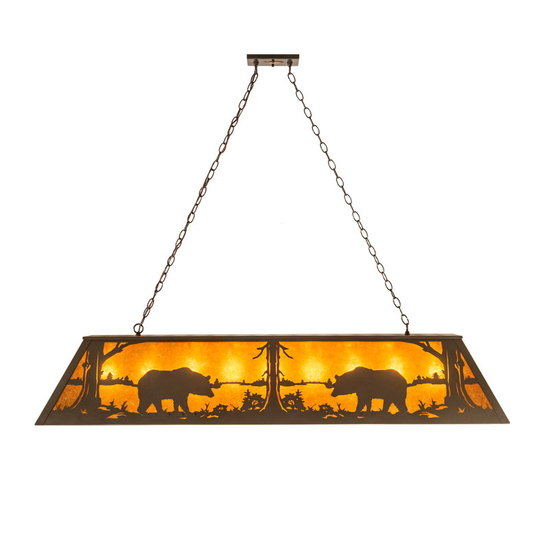 Bear at Lake 9 - Light Pendant