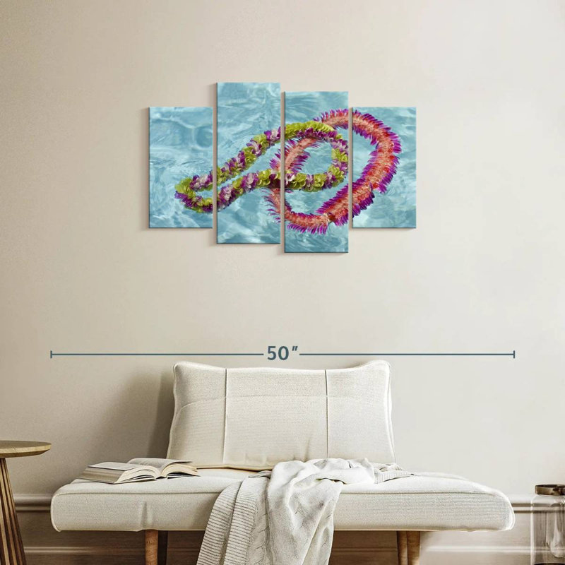 Kerner Leis In The Pool, 22" H x 36" W