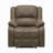 Modern Reclining Chair Polished Microfiber Pillowtop Arms Solid Wood Frame 1Pc Living Room Furniture-649349412