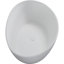 Baignoire autoportante 63 "à surface solide 63"