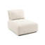 Fauteuil sans accoudoir extensible de 37 po Aukeem-823590129