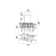 Cylvia 10 - Light Dimmable Geometric Chandelier