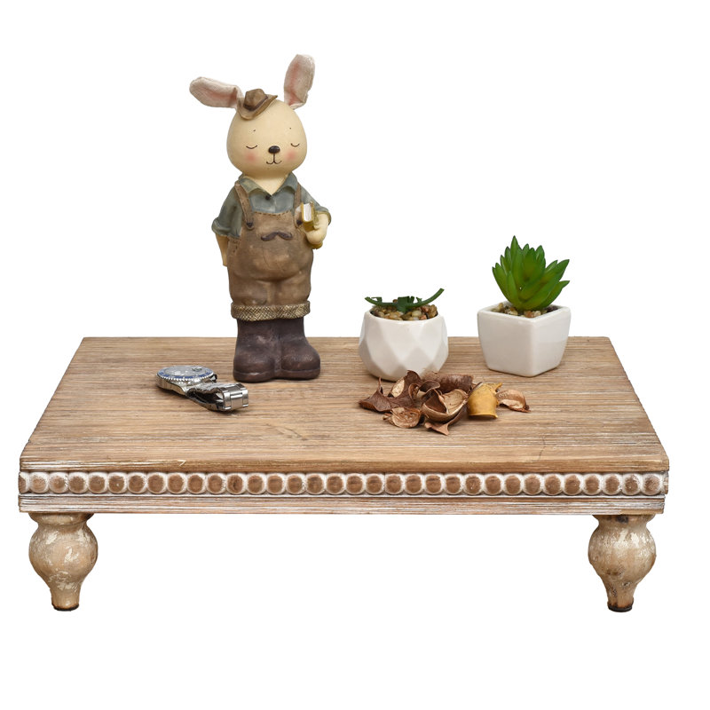 Wooden Riser For Display, Natural
