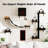 Wall-mounted Cat Tree Shelves-685478190