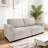 Cloud Modern Upholstered Sofa Deep Seat Couches With Wide One-piece Sofa Cushion-757800275