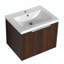 Meuble-lavabo double 59,20 po avec plateau Honora-1438862118