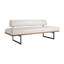 Tuck Leather Bench by Ray Booth