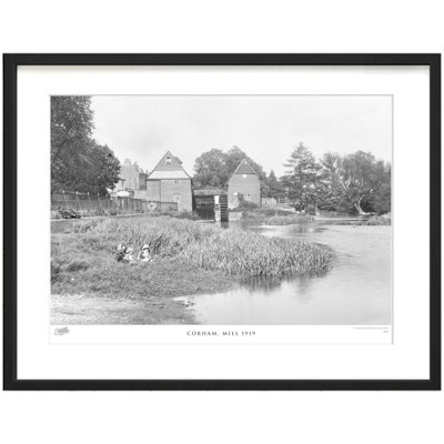 Cobham, Mill 1919 by Francis Frith - Single Picture Frame Print